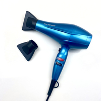 Sèche-cheveux professionnel NB WIDE 2600W avec moteur AC rapide, logo personnalisé, buse concentratrice, ionique, pour usage domestique