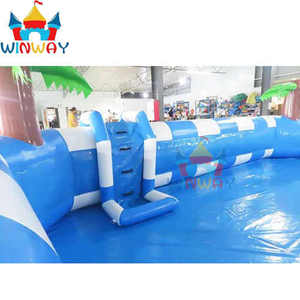 Logo personnalisé piscine gonflable avec pompe à air fête de famille jeu d'eau location commerciale piscine en PVC pour adultes enfants - Product Image 3