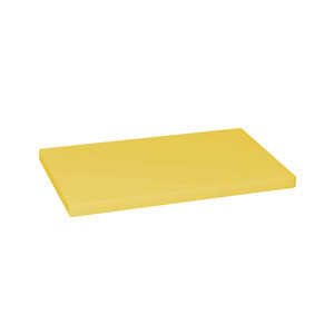 Planche à découper en téflon Giallo, polyéthylène, 40 x 30 cm, équipement de restauration, fournitures pour restaurants, vente en gros - Product Image 1
