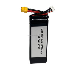 Baterai Lipo 4S HV 15.4V 10500mAh 161.7Wh XT60 Tegangan Tinggi untuk Drone UAV Survei Pertanian Ringan dan Terbang Jarak Jauh - Product Image 5