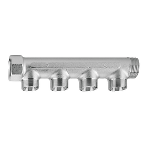 Collettore Lineare con Derivazioni Arteclima da 1\" a 4 Vie per Impianti Idraulici - Product Image 1