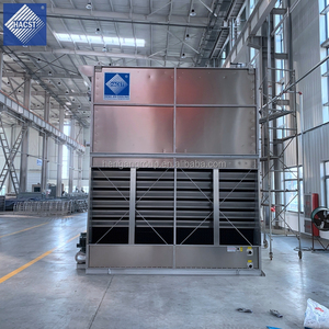 Système de refroidissement par compresseur à ammoniac NH3 R717 avec condenseur évaporatif pour la réfrigération industrielle des usines de glace - Product Image 3