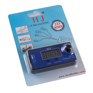 HJ Servo Tester Digital <b>RC</b> Servo Consistency Test Tool 4.8-6V Output Pulse Width Adjuster for Remote <b>Control</b> Vehicles - Product Image 4