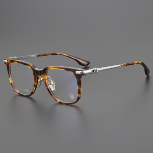 CH8141 Nouveauté 2024 Monture de Lunettes de Lecture Unisexe, Robuste et Durable, Forme Rectangulaire Géométrique, Noire Texturée, pour Ordinateur et Verres de Prescription - Product Image 5