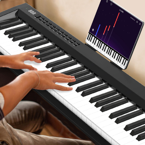 Đàn piano điện chạm bàn phím đàn piano kỹ thuật số bàn phím nhạc cụ 61 phím đàn piano - Product Image 1