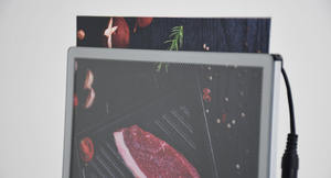 Bereit zu versenden LED hängenden Rahmen Pizza Werbung Licht rahmen - Product Image 3