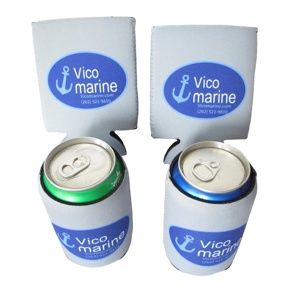 4mm Thick Custom Digital Print Sublimation <b>Collapsible</b> Neoprene Tube Soda Can Cooler with Custom logo Coozies - Product Image 6