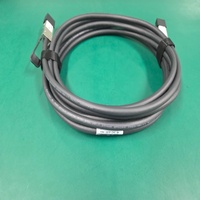 Kabel DAC Tembaga Twinax Ethernet 100GBase 0.5-7m PVC/LSZH untuk Jaringan Pusat Data 5G POE QSFP28 ke QSFP28 Perakitan Pasif