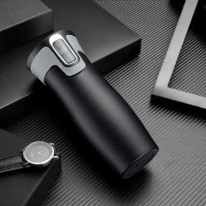 Stainless Steel Insulated Portable Gift Cup With Engraved Logo - Product Image 2