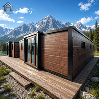 Vente directe usine – Maison conteneur extensible de 20 pieds, maison modulaire préfabriquée de luxe, norme AU CE, vente Australie Allemagne Royaume-Uni