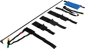 Férula de tracción de pierna de emergencia con marco de aleación de aluminio de longitud ajustable para uso en ambulancias y hospitales - Product Image 2