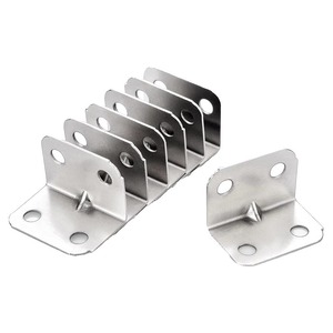 Supports d'angle en fer à 90 degrés en forme de L pour étagères, armoires, connecteurs de fixation pour contreplaqué, support métallique durable - Product Image 4