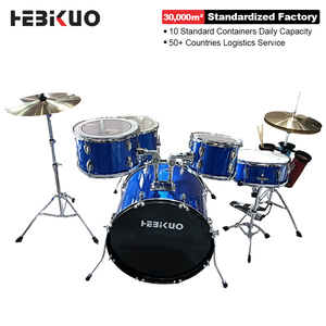 GE1335 Juego de Batería Acústica de 5 Piezas Directo de Fábrica con Certificación CE, Diseño Compacto para Principiantes y Profesionales - Product Image 1