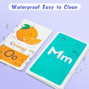Hoogwaardige Baby Leren Engelse Woordkaart Flashcards Cognitief Educatief Speelgoed Kinderen Onthouden Games Geschenken Baby Flash Cards - Product Image 3