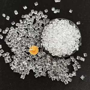 Vente d'usine en Chine, résine PC transparente de qualité optique, granulés vierges, moulage, résistants au froid, matières premières électriques - Product Image 1