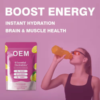 WELLBODY Multivitamines Nutrition Sportive Poudre d'Électrolytes au Citron pour la Construction Musculaire Hommes Conditionnement en Vrac Qualité Alimentaire Emballage en Bouteille Certifié 2
