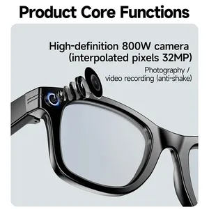 Lunettes Intelligentes M01SPro AI pour la Photographie 800W Bluetooth, Volume Réglable Coulissant, Traduction, Photographie Intelligente - Product Image 2