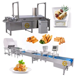 Máquina Automática Industrial para Hacer Rollitos de Primavera, Línea de Producción de Rollitos de Primavera Rellenos - Product Image 2