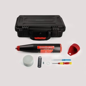 Esclerómetro portátil Taijia, prueba de martillo de prueba Schmidt para resistencia del hormigón, probador de dureza de martillo de rebote con cubierta de goma - Product Image 2
