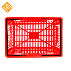 Durable High Quality Supermarket PP Plastic <b>Shopping</b> <b>Basket</b> Convenient Storage and Easy Carrying Design - Product Image 5