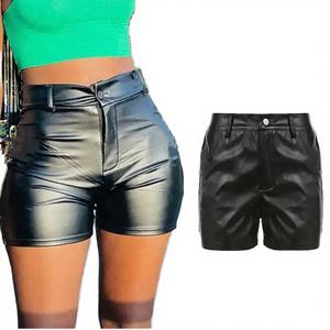 2026 Superventas S-5XL Moda Sexy Color Liso Cintura Alta Ajuste Regular Realza Glúteos Casual Transpirable No Tejido Tallas Grandes para Mujer - Product Image 2