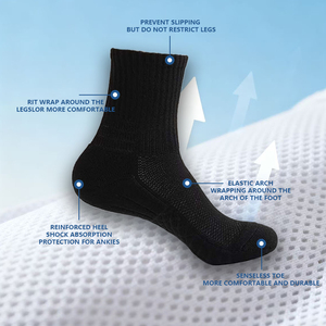 <span class=keywords><strong>Calcetines</strong></span> Deportivos Finos con Logotipo Personalizado |   100% Algodón Transpirable para Primavera y Actividades al Aire Libre |   Certificado Oeko-Tex - Product Image 3