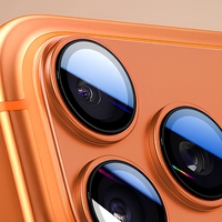 Film protecteur d'objectif monobloc givré pour iPhone 17/18 Pro Max, base de film d'objectif monobloc, résistant aux rayures