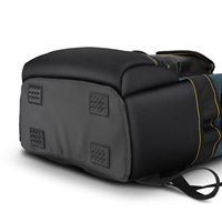 Sac à dos pour outils Jakah avec support dorsal rembourré, grande capacité, sac de transport pour kit d'outils robuste, sacs de rangement pour électricien