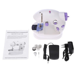 Household 202Mini <b>Sewing</b> <b>Machines</b> <b>Handheld</b> <b>Sewing</b> <b>Machine</b> with Light Cutter Foot Pedal Portable Night Light <b>Sewing</b> <b>Machine</b> - Product Image 5