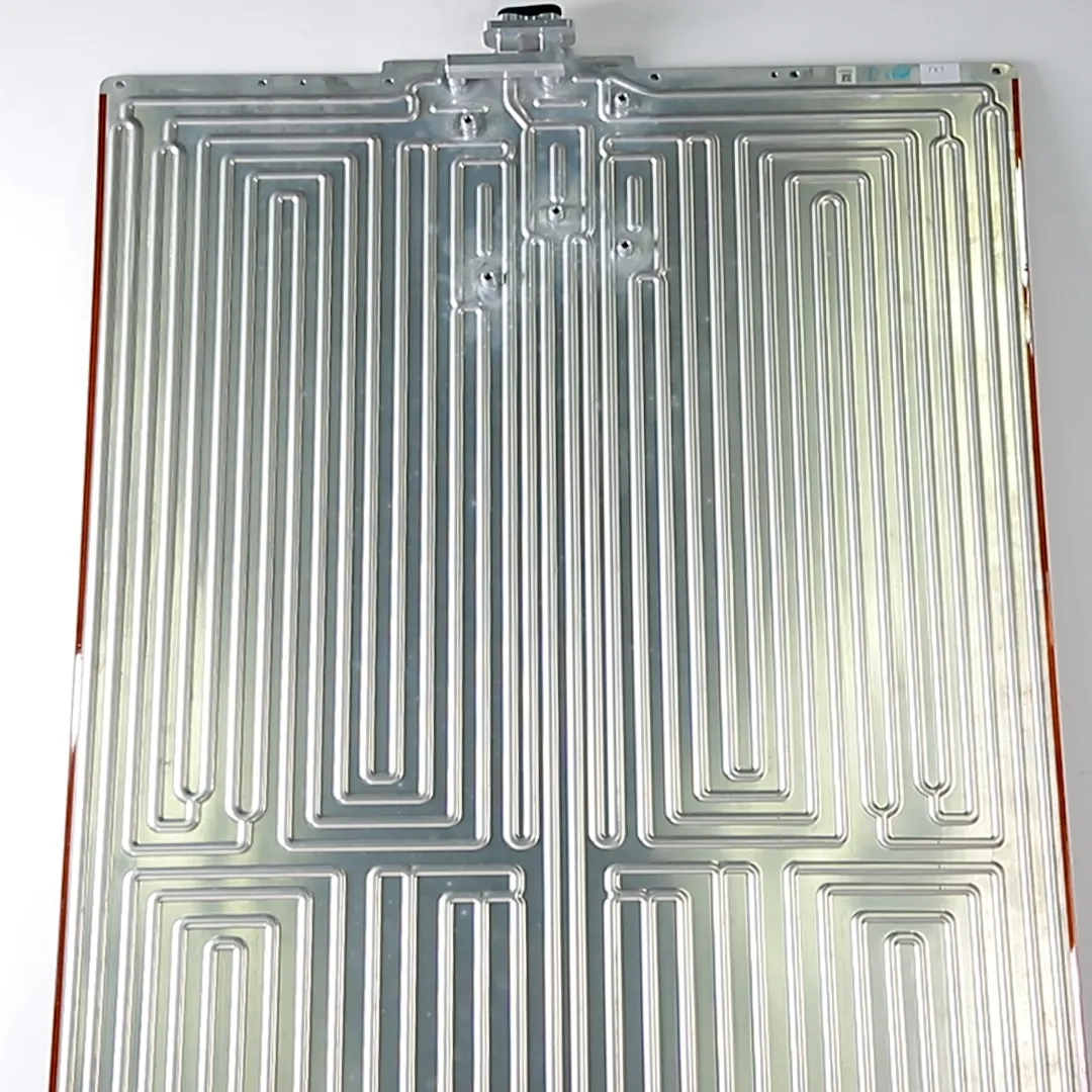 Brazed liquid cooling plate for new energy vehicles Stamping and brazing EV ESS automotive battery cooling