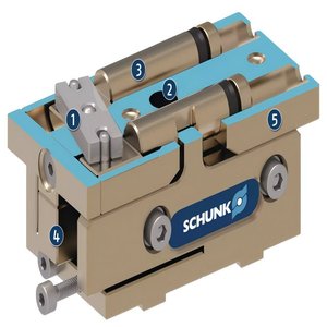 Brazo robótico translacional de dos dedos Schunk Ktg 50 300275 para el procesamiento de barras de acero - Product Image 2