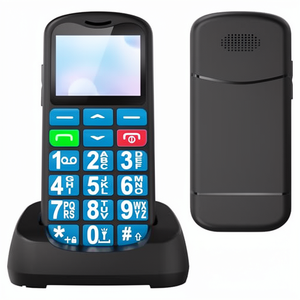<span class=keywords><strong>Téléphone</strong></span> <span class=keywords><strong>pour</strong></span> seniors T180 4G avec gros boutons, écran LCD de 2 pouces, 16 Go, radio FM, bouton SOS, batterie 1000 mAh, système d'exploitation RTOS, facile à utiliser, débloqué, sans carte SIM, 258 - Product Image 1