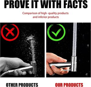 Cầm tay CHẬU VỆ SINH vòi nước với thiết kế hiện đại cho vệ sinh phòng tắm vòi sen và WC vòi - Product Image 3