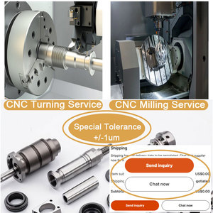 CNC 부품 ISO9001 인증 공장 5축 OEM 정밀 알루미늄 스테인리스 스틸 황동 맞춤형 CNC 금속 밀링 가공 부품 - Product Image 6