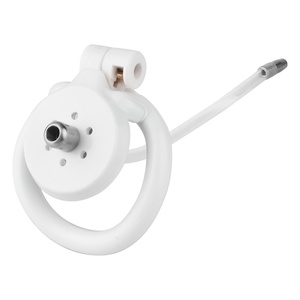 Jaula de Castidad Masculina de Resina al por Mayor 2025 con Catéter, Certificación CE, Jaula Ajustable para Pene en 4 Tamaños y Colores, Soporte OEM/ODM - Product Image 2