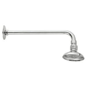 Bras de douche californien chromé 1/2 avec bandeau pour accessoires de bain - Product Image 2