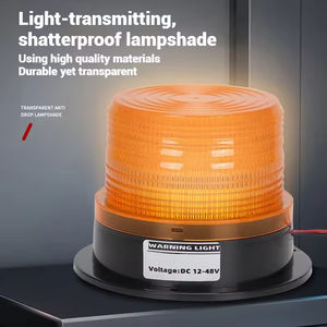 Vente en gros de feux de signalisation de sécurité routière rotatifs pour bus scolaires, modèle SP Brand XP-90, type mural/magnétique, avec alarme sonore, LED - Product Image 2