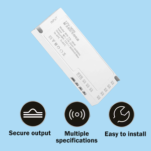 12 فولت/24 فولت الجهد المستمر أدى مجلس الوزراء ضوء امدادات الطاقة سائق 24 واط 36 واط 60 واط واط النحاس الاتصال النايلون محطة دوبونت - Product Image 3