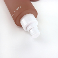 Bouteille en Verre OEM pour Emballage Cosmétique Écologique 80ml 100ml 150ml avec Pompe Spray ou Pompe Lotion Dorée pour Soins de la Peau