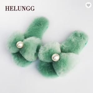 2024 in vogue New Model Winter Warm <strong>Wool</strong> Home Indoor <strong>Slippers</strong> for Women - Product Image 3