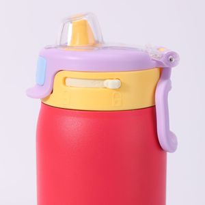 Gourde isotherme en acier inoxydable 2-en-1 de 22oz/32oz avec couvercle à double ouverture (paille et ouverture directe) – Tasse de sport portable pour la gym - Product Image 6