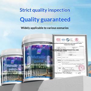 <span class=keywords><strong>Peinture</strong></span> industrielle métallisée à base d'eau, anti-rouille et anti-corrosion, inodore, écologique, pour articles en fer, portes en fer et radiateurs - Product Image 4