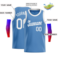 CUICHANG kaos basket pria, Jersey hijau jala cetak sublimasi nama tim nomor kustom