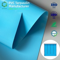 Tissu tricoté ignifuge haute résistance, imperméable, enduit de PVC 900 g/m², directement de l'usine, pour porte à enroulement