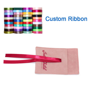 Bolsa de Joyería Personalizada de Terciopelo <span class=keywords><strong>Rosa</strong></span> Pálido con Solapa y Logotipo <span class=keywords><strong>Rosa</strong></span> - Product Image 4