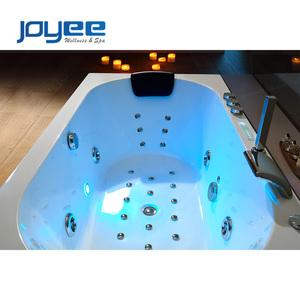 โรงงาน JOYEE ออกแบบอ่างน้ำวนในร่มและกลางแจ้งสำหรับโครงการโรงแรม อ่างอาบน้ำทันสมัย สปาหลากสีสัน อะคริลิค พร้อมระบบนวดด้วยน้ำ - Product Image 6