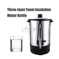 Percolateur de café à eau chaude en acier inoxydable, boîtes à café et à thé de 11l/12l/15l/20l/30l