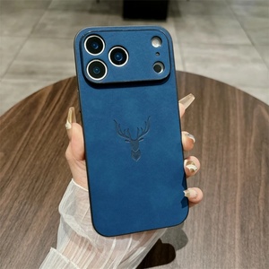 เคสโทรศัพท์ลายกวางหนัง PU กันกระแทก รุ่นขายดี สำหรับ iPhone 17 XR 11 12 13 14 Pro 15 Plus 16E 16 Pro Max - Product Image 3
