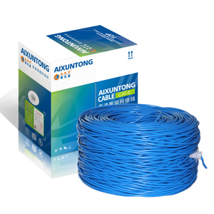 1000FT <span class=keywords><strong>300M</strong></span> 1000M <span class=keywords><strong>UTP</strong></span> 24AWG 26AWG 0,5 MM de cobre puro CAT5E LAN de red ETHERNET CABLE de 4 pares interior CAT5E CABLE de ETHERNET - Product Image 6