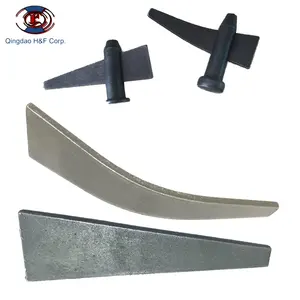 Concrete Accessories Aluminum Forming Flat Curved Wedge Straight Wedge